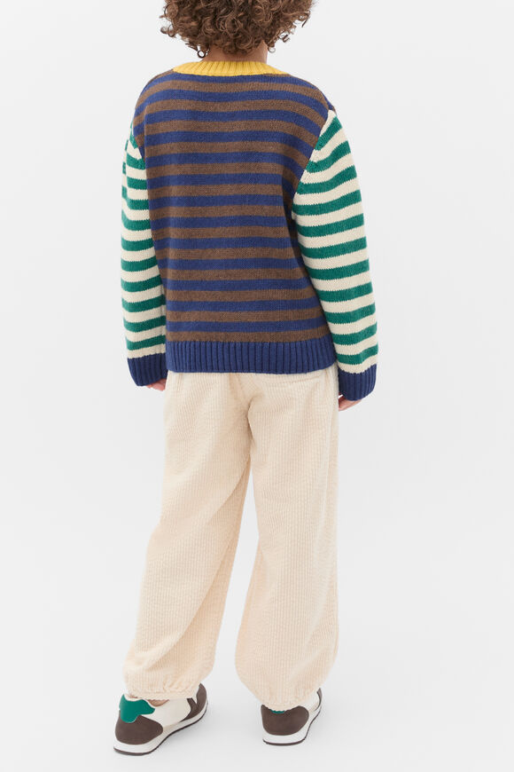 Stripe Cosy Knit  Multi  hi-res