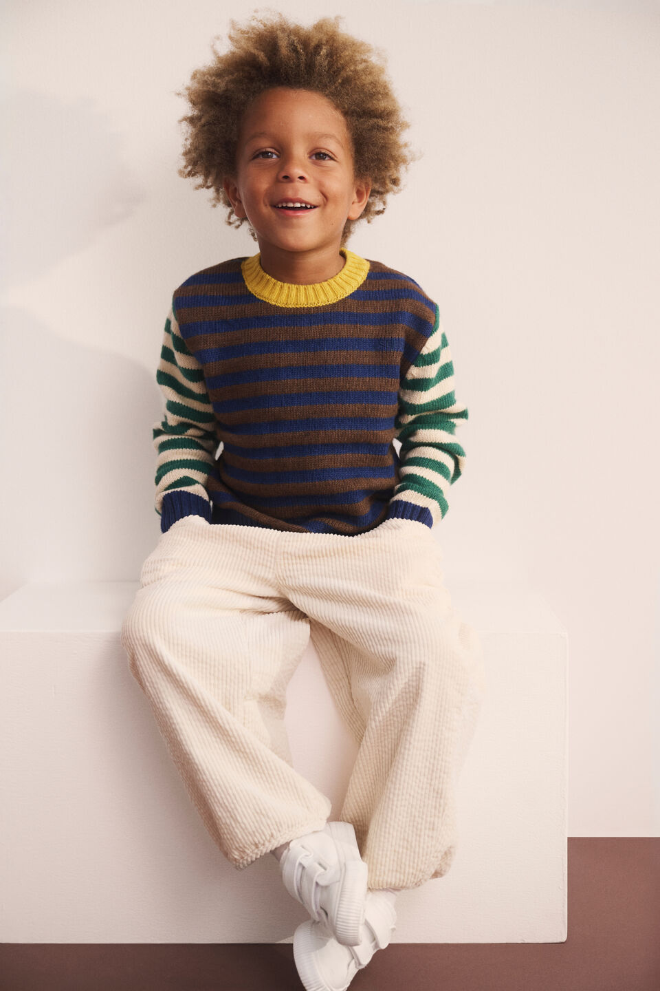 Stripe Cosy Knit  Multi