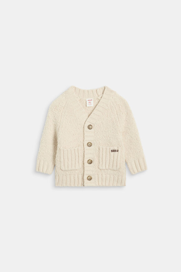Teddy Knit Cardigan  Moonstone  hi-res
