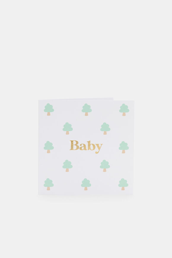 Baby Trees Card  Multi  hi-res