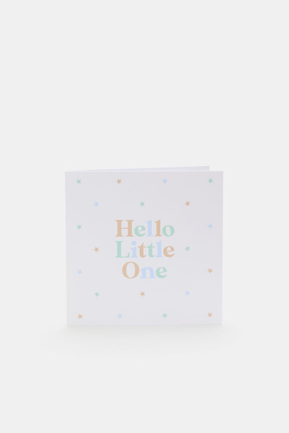 Hello Little One Card  Multi  hi-res