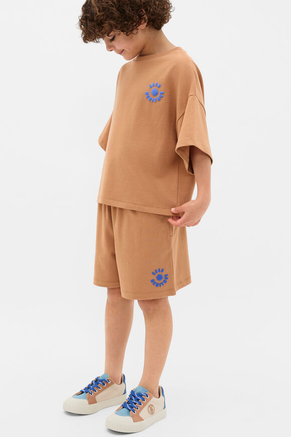Bubble Logo Tee  Nutmeg  hi-res