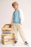 Raglan Logo Sweat  Nebula Blue  hi-res