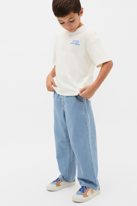 Baggy Denim Jean  Light Wash  hi-res