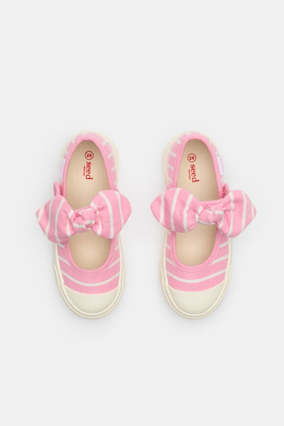 Mary Jane Bow Sneaker  Candy Pink  hi-res