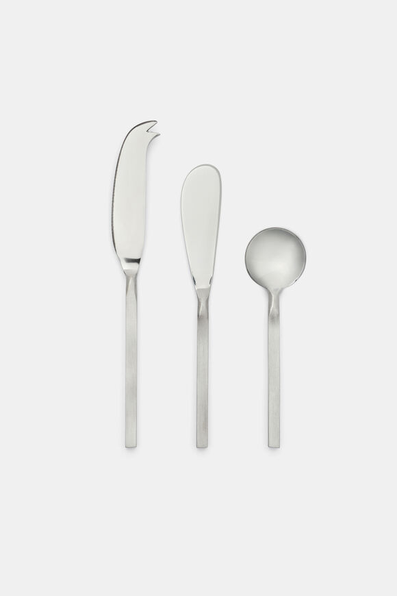 Lana Cheese Knife Set  Silver  hi-res