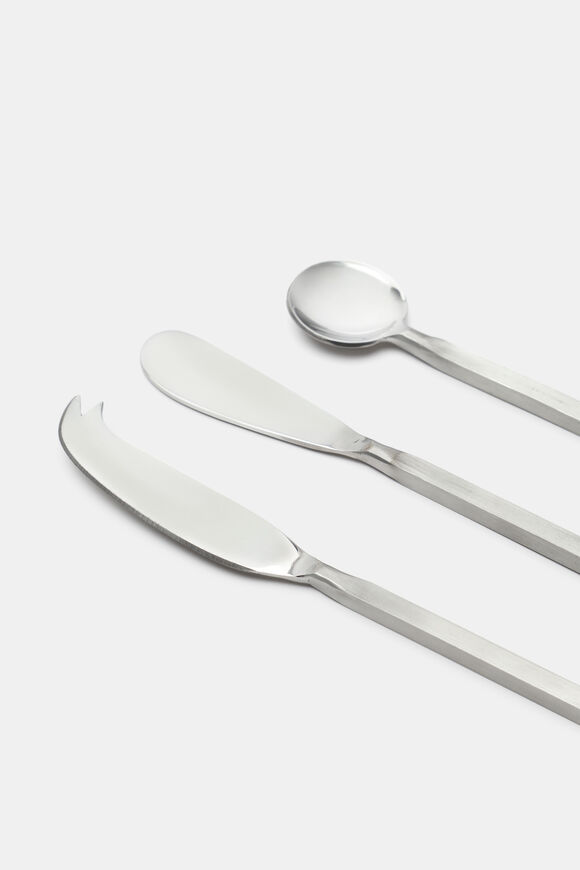 Lana Cheese Knife Set  Silver  hi-res