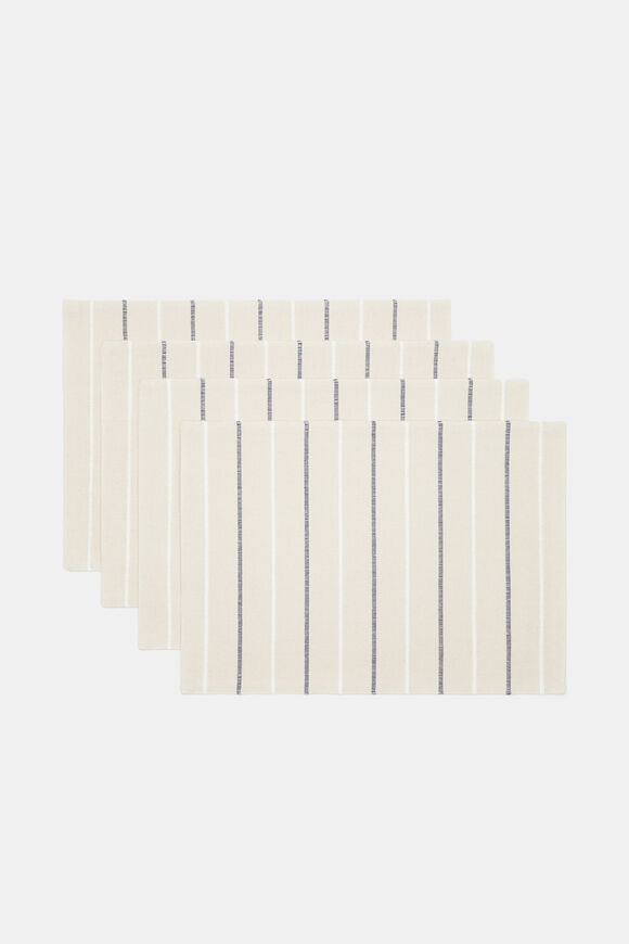 Isla Placemat Set of 4  Meringue  hi-res