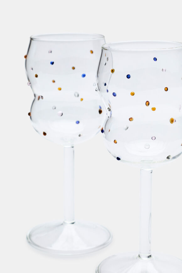 Ellis Wine Glass Set of 2  Multi  hi-res