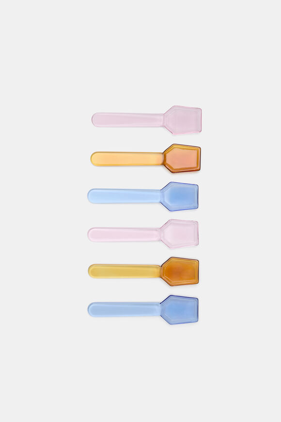 Ellis Gelati Spoon Set of 6  Multi  hi-res