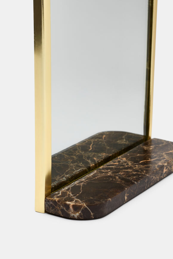 Enzo Desk Mirror  Chestnut  hi-res