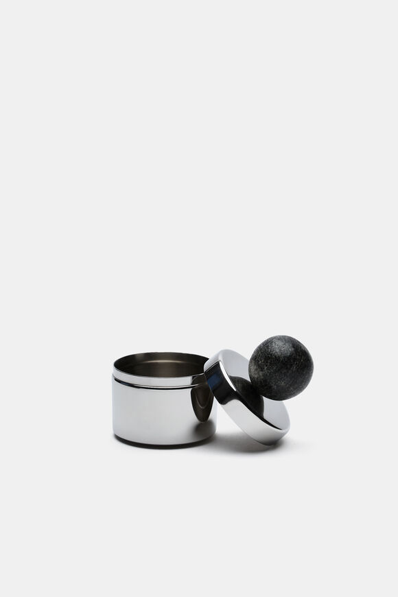Noa Canister Small  Silver  hi-res