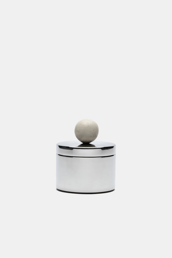 Noa Canister Large  Silver  hi-res