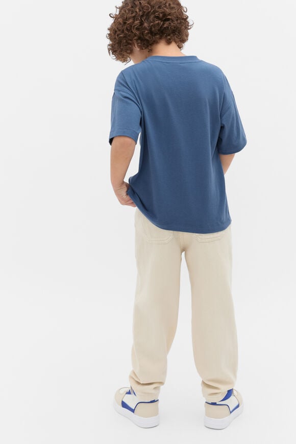 Core Logo Tee  Washed Navy  hi-res