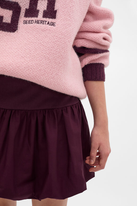 Splice Bubble Skirt  Mulberry  hi-res