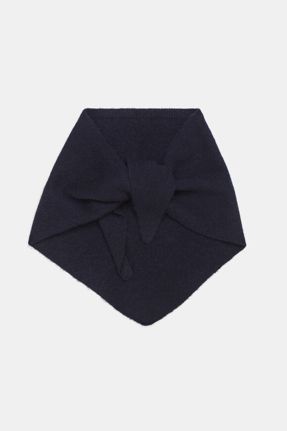 Mini Triangle Scarf  Twilight Blue  hi-res