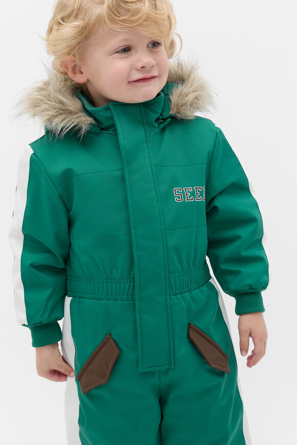 Retro Snowsuit  Jungle Green  hi-res