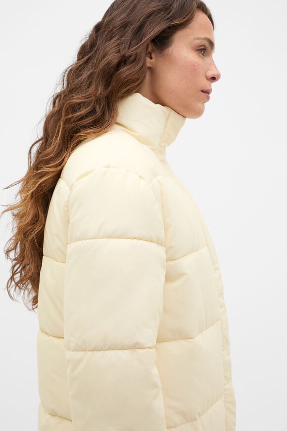 Puffer Coat  Coconut Cream  hi-res