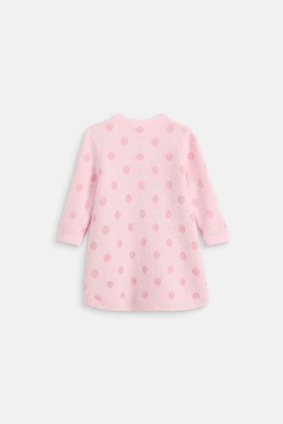 Spot Knit Dress  Pink Lemonade  hi-res