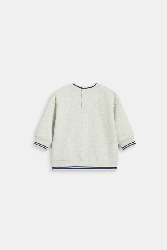 Core Logo Sweat  Light Grey Marle  hi-res