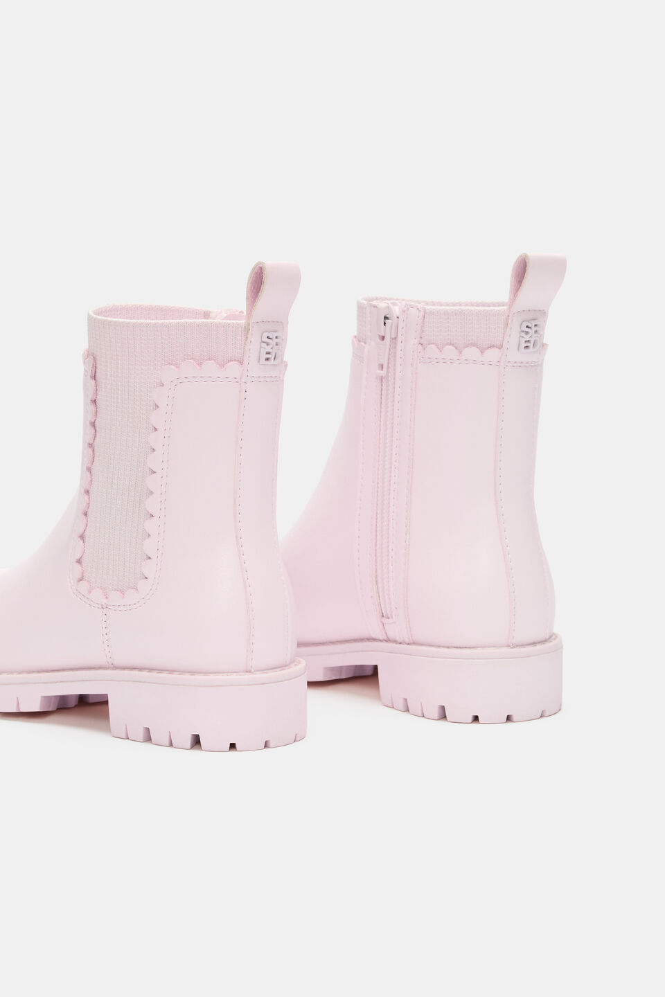 Scallop Boot  Pink Lemonade