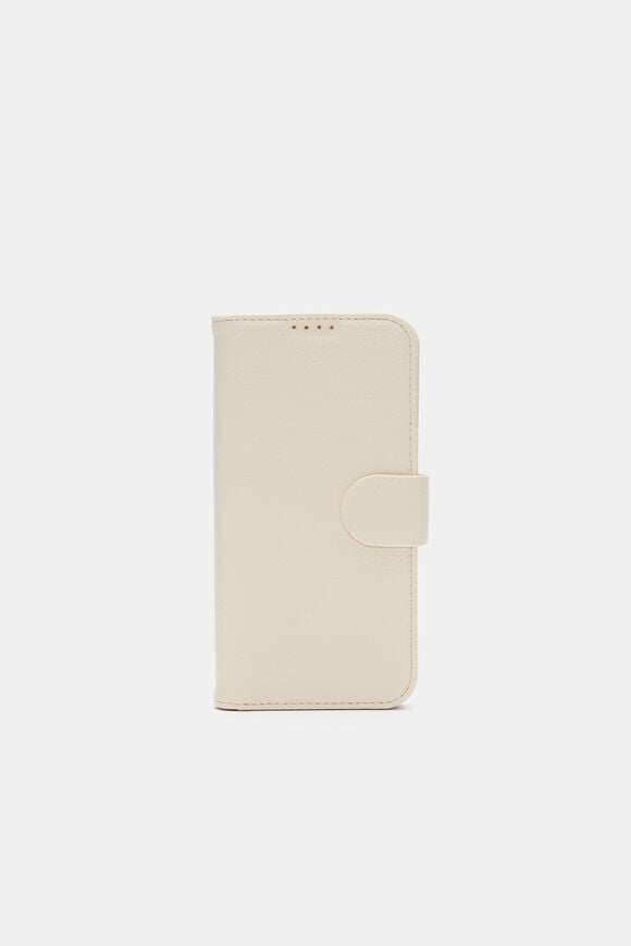 Foldable iPhone 16 Case  Cream  hi-res