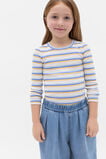 Stripe Rib Tee  Multi  hi-res