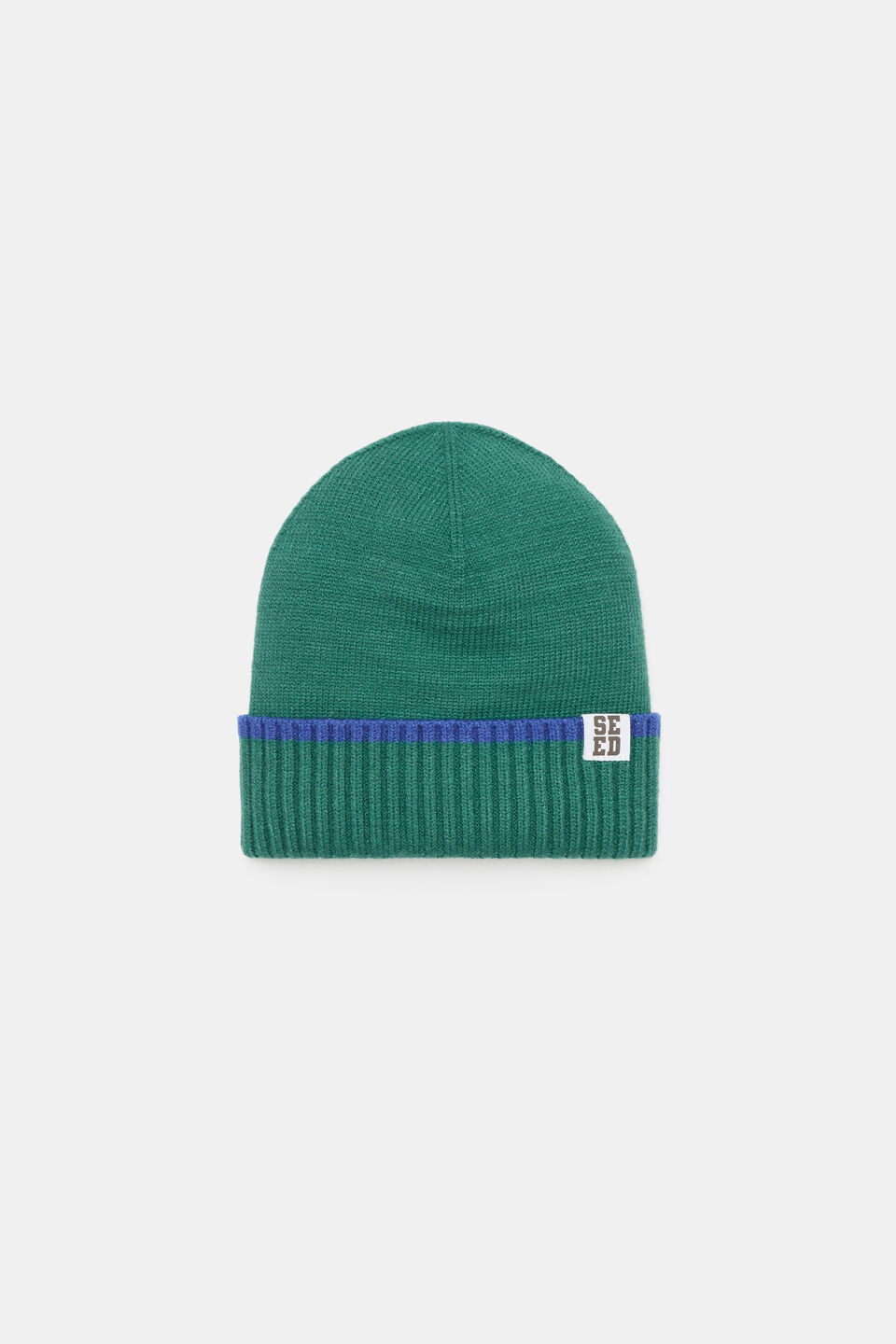 Basic Knit Beanie  Jungle Green