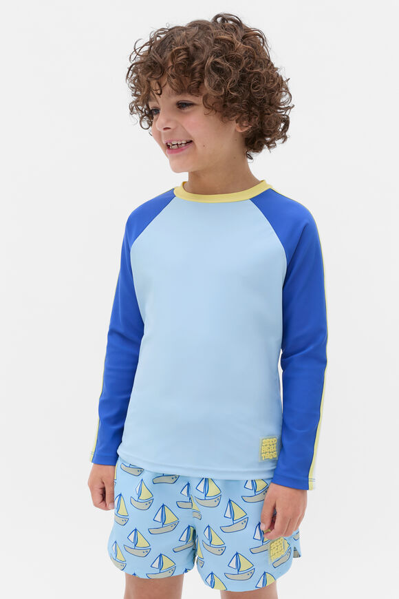Colourblock Rashvest  Arctic  hi-res