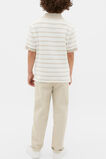 Core Boucle Knit Polo  Cool Stone  hi-res