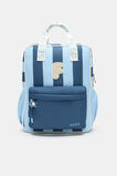 Blue Stripe Initial Backpack  F  hi-res