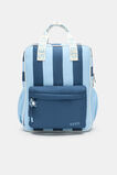Blue Stripe Initial Backpack  Plain  hi-res