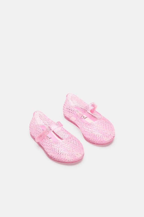 Mini Cage Jelly Ballet  Pink Glitter  hi-res