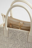 Textured Mini Tote  Stone Logo  hi-res