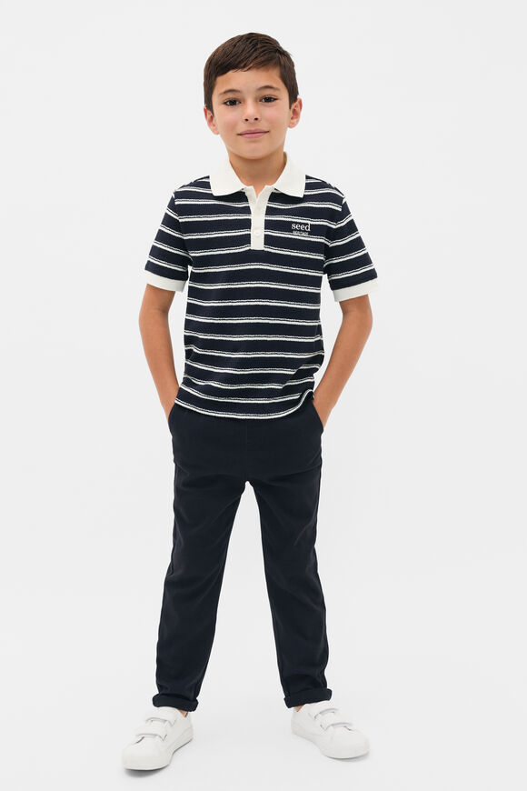 Core Logo Chino  Midnight Blue  hi-res