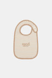 Logo Stripe Bib  Acorn Stripe  hi-res