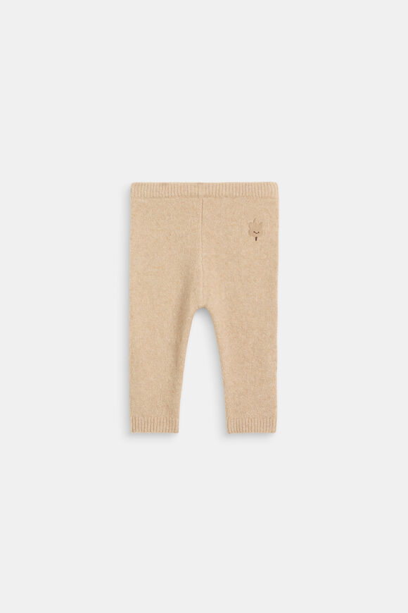 Leaf Knit Pant  Nutmeg Marle  hi-res