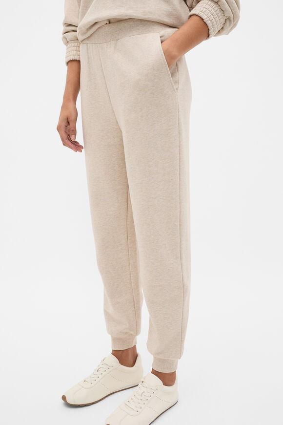 Terry Relaxed Trackpant  Wheat Marle  hi-res