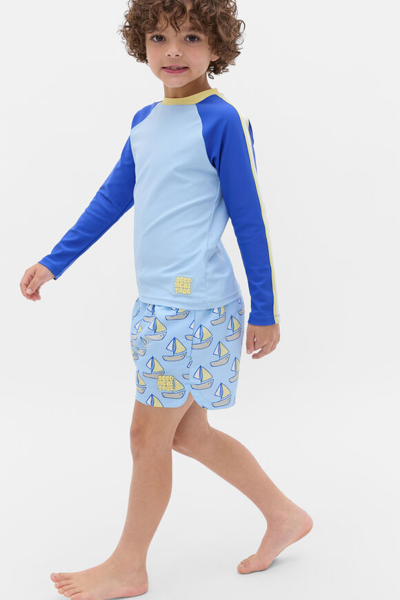 Colourblock Rashvest  Arctic  hi-res