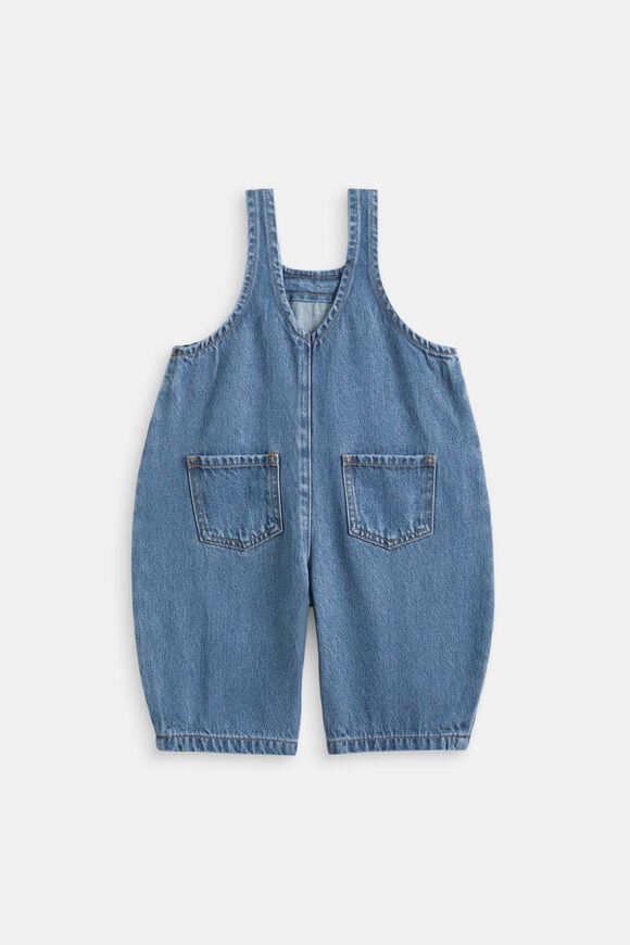 Barrel Denim Overall  Vintage Blue  hi-res