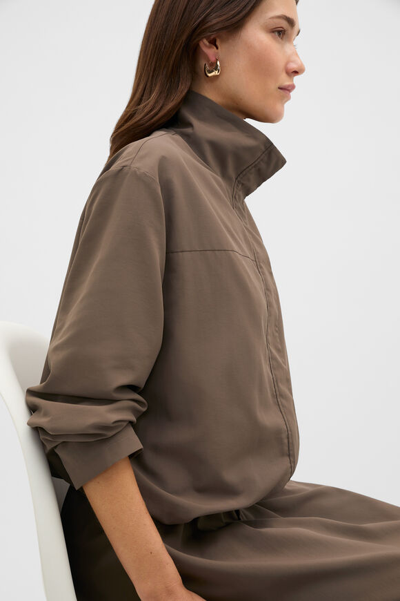 Parachute Bomber Jacket  Chestnut  hi-res