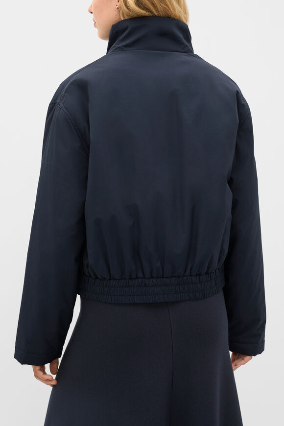 Relaxed Bomber Jacket  Twilight Blue  hi-res