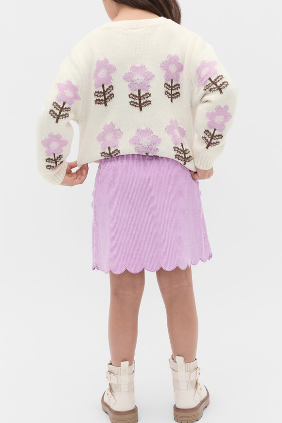 Scallop Cord Skirt  Orchid  hi-res