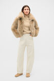 Cord Barrel Pant  Coconut Cream  hi-res
