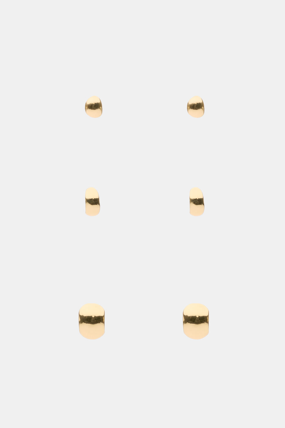 Sculptural Ear Pack  Gold