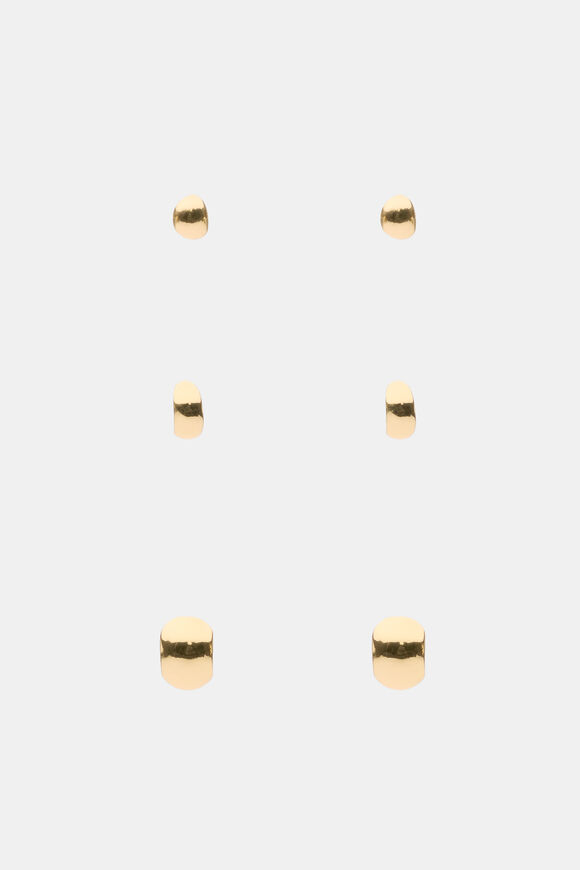 Sculptural Ear Pack  Gold  hi-res