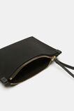 Knitted Pouch  Black  hi-res