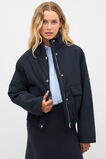 Relaxed Bomber Jacket  Twilight Blue  hi-res