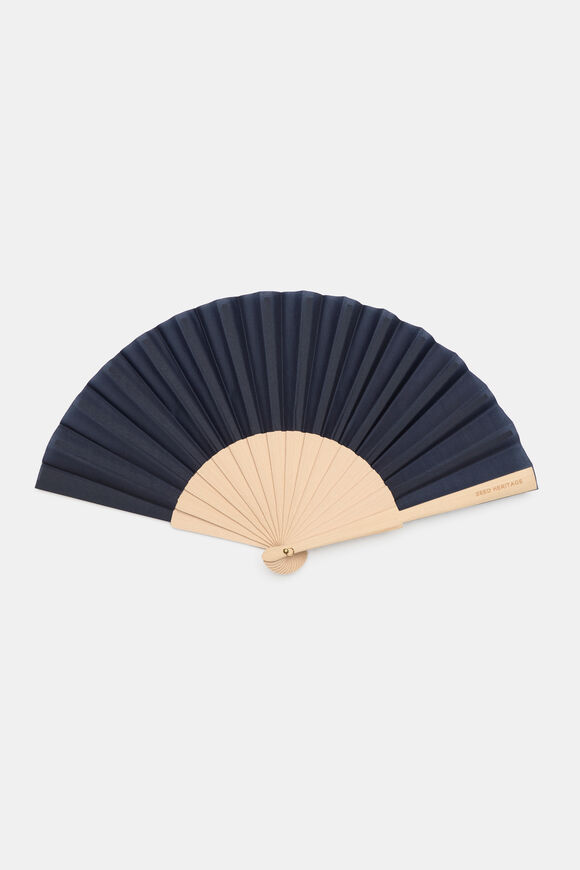 Seed Hand Fan  Twilight Blue  hi-res