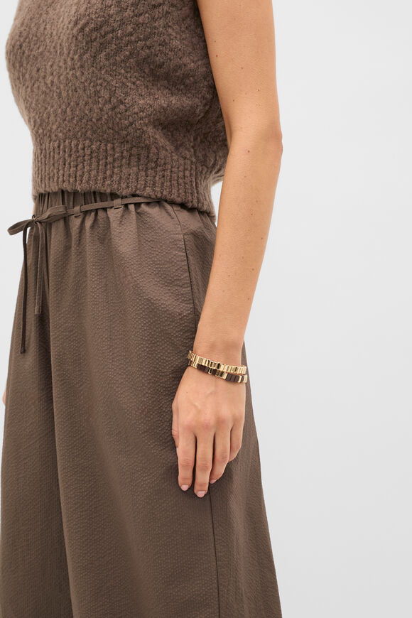 Stretch Bead Bracelet Set  Chestnut  hi-res